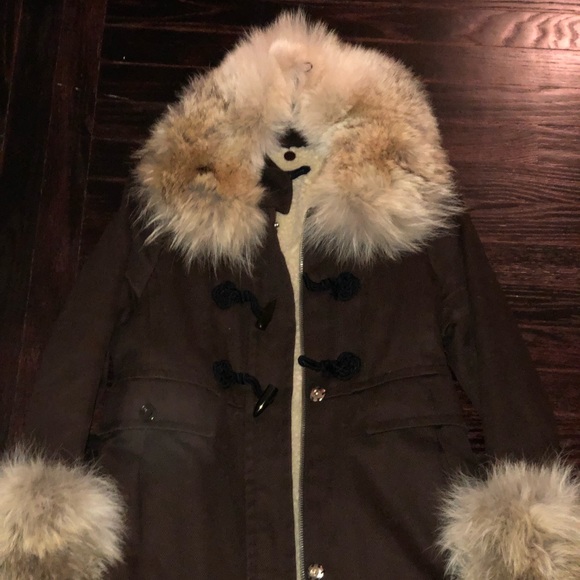 Marc By Marc Jacobs Jackets & Blazers - Marc by Marc Jacobs Coyote Fur-lined fleece Marc By Marc Jacobs Jackets & Blazers - Marc by Marc Jacobs Coyote Fur-lined fleece